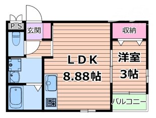 レーヴ茨木元町の物件間取画像